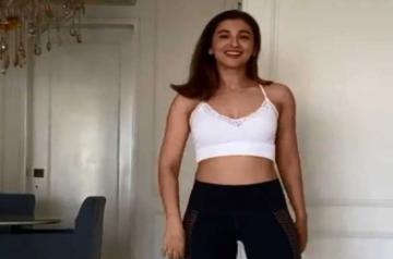 Gauhar Khan shakes a leg on Badshah's 'Genda Phool'.