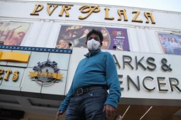New Delhi: Cinema halls in the Capital are waiting for an official government directive before shutting shop in the wake of the coronavirus outbreak, after Delhi Chief Minister Arvind Kejriwal announced in a tweet that all movie theatres would remain shut in the city till March 31; on March 12, 2020. (Photo: IANS)