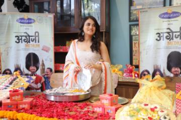 Mumbai: Actress Radhika Madan during the promotions of her upcoming film "Angrezi Medium" in Mumbai on March 12, 2020. (Photo: IANS)