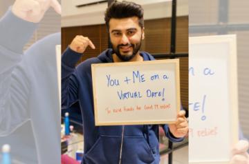 Arjun to go on virtual date to raise funds for daily wage earners.