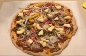 Lockdown diaries: 'Moody chef' Bhumi Pednekar makes a pizza.