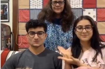 Amrita, Ibrahim agree Sara is 'rebel' child.