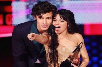 Shawn Mendes, Camila Cabello chill on a swing.