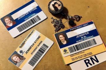 Jennifer Stone ready to join COVID-19 battle as registered nurse.