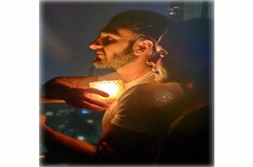 Power couple Deepika Padukone and Ranveer Singh light a candle 