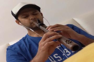 Lockdown diaries: Vatsal Sheth always wanted to learn playing flute.