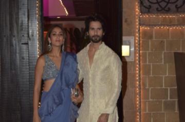 Shahid Kapoor and his wife Mira Rajput. (Photo: IANS)