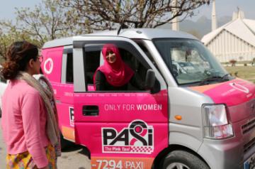 London, April 7 (IANS) Busting a common myth that women are bad at wheels, researchers now say that male drivers are more dangerous on the road and are also more likely to drive more dangerous types of vehicles.	(Xinhua/Ahmad Kamal/IANS)