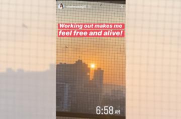 This is how Shehnaaz Gill feels after working out.