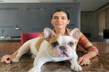 Samantha and her pet dog cannot be beaten in this job!.