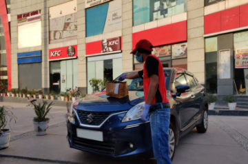 KFC to your car or bike