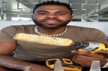 Los Angeles, May 25 (IANS) After losing his front teeth while attempting a TikTok challenge, singer Jason Derulo, known for belting out hits like "Wiggle" and "Talk dirty", gave a superhero twist to entertain fans on the short-form content platform.