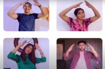 Kiku, Sumeet Raghavan, Hussain, Siddharth Nigam in new music video.