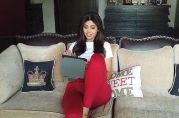 Shilpa Shetty: Managing two kids an uphill taskt.