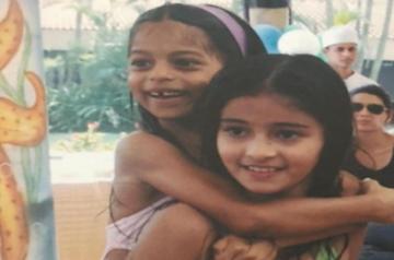 Suhana Khan gets a Ã¢ÂÂnostalgic' b'day wish from buddy Ananya Panday.