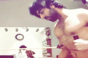 Ayushmann Khurrana's 'caveman sessions' to stay fit.