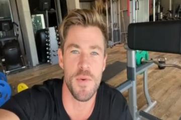 Chris Hemsworth 'blown away' by 'Extraction' response.