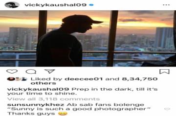 Vicky Kaushal's latest photo draws hilarious comment from brother Sunny.