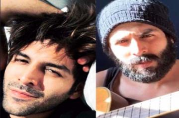 Mumbai, June 4 (IANS) After shaving off his beard a while ago, actor Kartik Aaryan is once again back to sporting a rugged, hairy face.