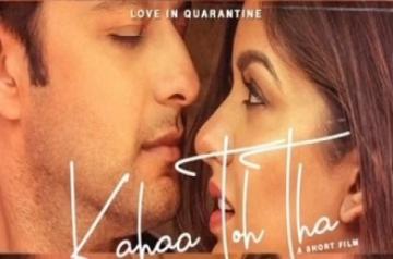 After shooting a short film "Kahaa Toh Tha" during the lockdown at home, actor Vatsal Sheth says he is working on a music video with his wife, actress Ishita Dutta.