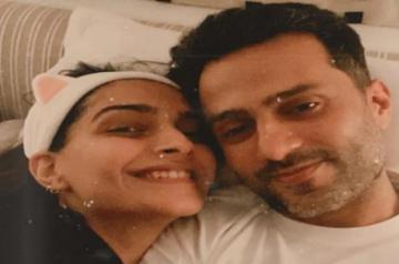 Birthday girl Sonam posts pic with best husband in the world.