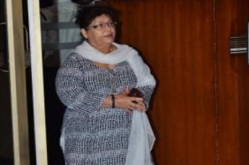 Veteran choreographer Saroj Khan.