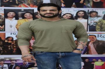 Mumbai, July 7 (IANS) Actor Karan Patel was all suited up on his first day of shoot for the show "Kasautii Zindagii Kay".