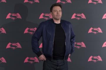 Ben Affleck takes a stroll with girlfriend Ana De Armas, her dog