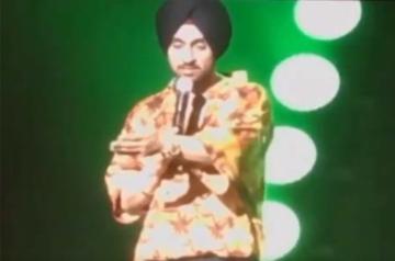 Mumbai, July 9 (IANS) Punjabi singer-actor Diljit Dosanjh was clearly in the mood to live out his Govinda instincts recently.
