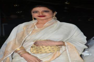 Mumbai: Actress Rekha at the screening of the upcoming film "Satellite Shankar" in Mumbai on Nov 6, 2019. (Photo: IANS)
