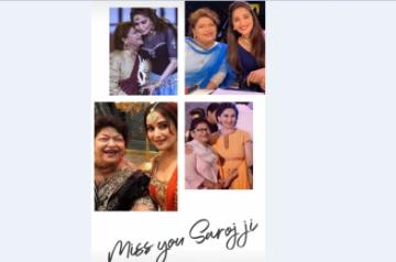 Madhuri Dixit on Saroj Khan's demise: Devastated by the loss of my friend and guru.