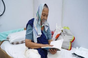 India's First Library for COVID - 19 Care Center