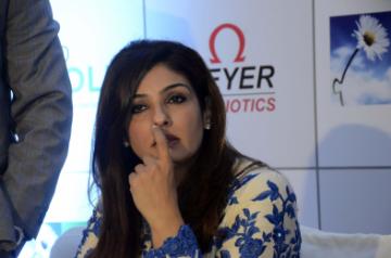 Mumbai, Sep 25 (IANS) Actress Raveen Tandon on Friday said celebrities are soft targets in the ongoing drugs-related investigation. The actress feels the war against drugs should be across the country, and not just be restricted to probing film industries.	(Photo: IANS)