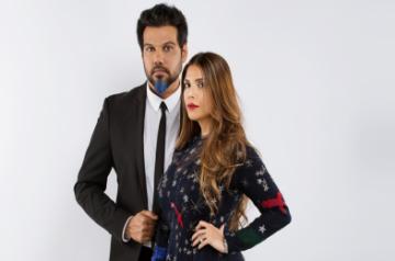 Falguni and Shane Peacock