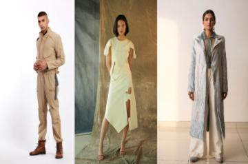 (L-R) DHĀTU DESIGN STUDIO by Anmol Sharma, MISHE by Bhumika & Minakshi Ahluwalia, THE LOOM ART by Aarushi Kilawat.   