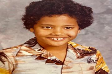 Dwayne Johnson reveals he had 'buck teeth' as a kid .