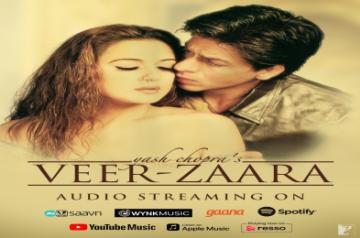 Veer-Zara songs were created out of late Madan Mohan's 28-year-old tunes. (Photo: facebook@yrf )