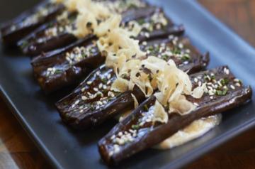 Miso-Glazed Eggplant
