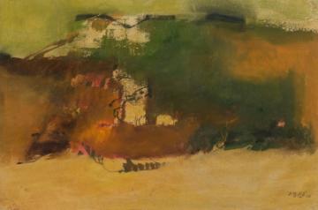 Thota Vaikuntam, Untitled (Lot 16; Image courtesy of Saffronart)