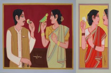 Babu and Bibi (Source: Lalu Prasad Shaw/Terrain.art)