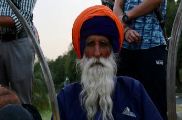 The old man and being the face of protest