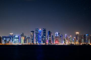 Qatar skyline