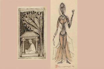 Artwork by A. RAMACHANDRAN