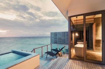 Sunset Overwater Pool Villa