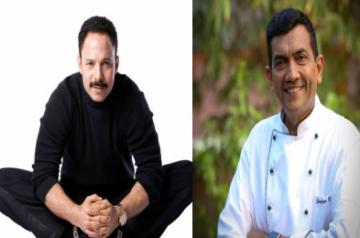 (L) Mickey Mehta (R) Sanjeev Kapoor