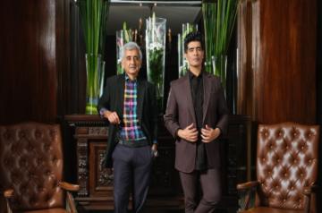 Darshan Mehta (MD & CEO – Reliance Brands Limited) and Manish Malhotra (Managing and Creative Director – MM Styles Pvt. Ltd)