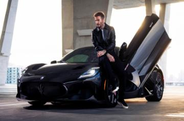 Maserati meets David Beckham