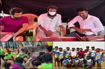 Soori shares pictures of test shoot for Vetrimaran's 'Vaadivaasal'