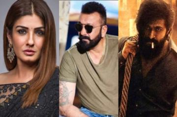 Raveena, Sanajy Dutt, Yash-KGF: Chapter 2.