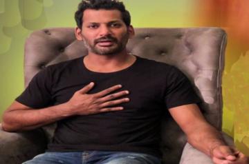 Looking forward to completing the Nadigar Sangam building: Vishal.